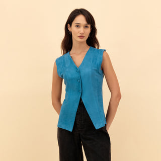 SUEDE VEST